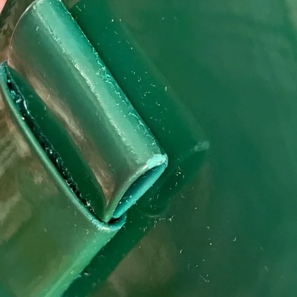 Miu Miu long wallet zipper green ribbon NWOT - Picture 11 of 16